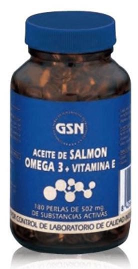 Zalm + Omega 3 + Vit.e 180 Parels 500 mg.