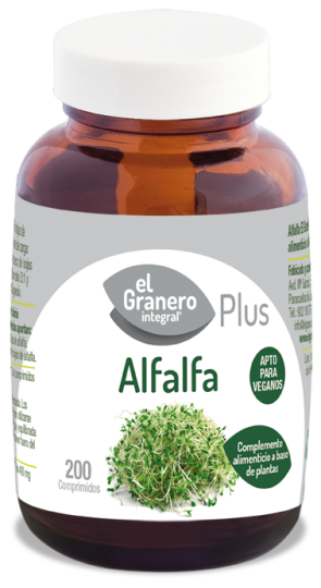 Alfalfa 400 mg 200 tabletten