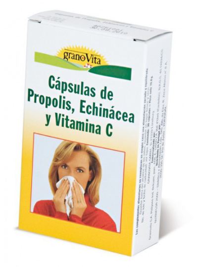 Propolis, vitamine C en echinacea