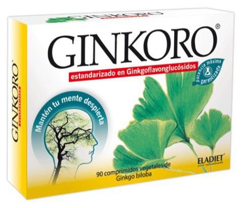 Ginkoro om geheugen 90 tabletten te bewaren