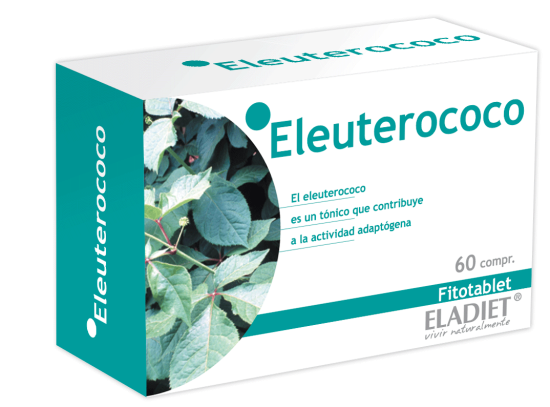 Eleutherococcus voor periodes met onvoldoende energie 60 tabletten