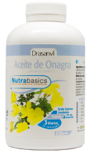 Nutrabasics - Teunisbloemolie 500, 450 parels