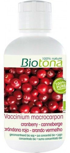 Rode Cranberrysap 500 ml Bio