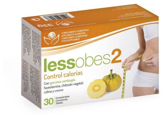 Lessobes 2 caloriecontrole 30 tabletten