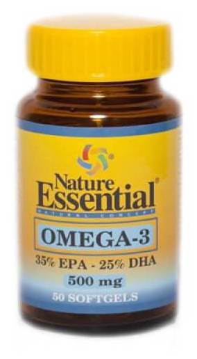 Omega-3 500 milligram 50 parels natuur essentieel