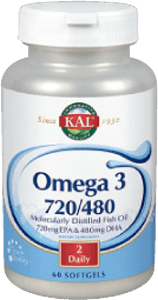 Omega 3 720/480 - 60 parels