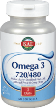 Omega 3 720/480 - 60 parels