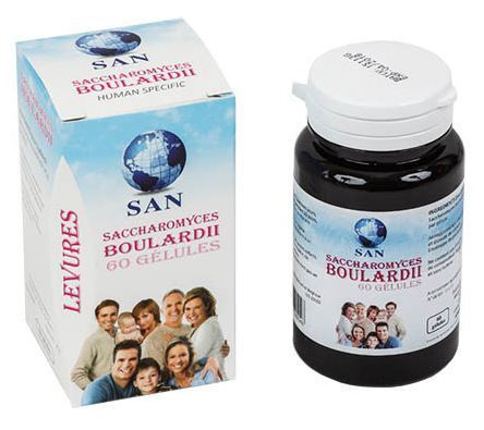 Saccharromyces Boulardii / 30 en 60 capsules