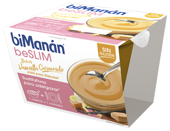 beSlim Vanille &amp; Caramel Beker 210 gr