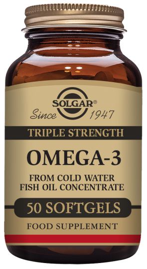 Drievoudige sterkte Omega-3 50 Softgels