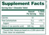 Vitamine C Lovites-supplement 500 mg - 90 kauwtabletten