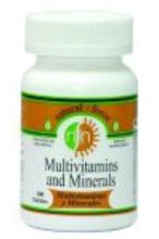 Multivitaminen en mineralen 100 tabletten