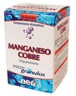 Mangaan koperen microgranulaat 50 capsules