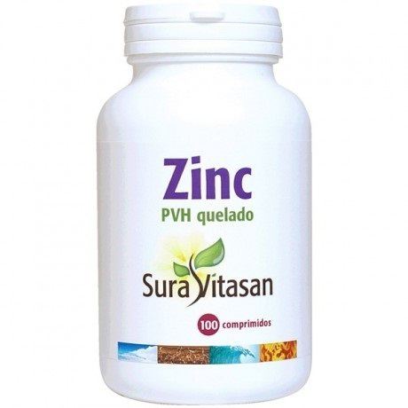 Zink PVH Chelaatvorm 25 mg 100 capsules