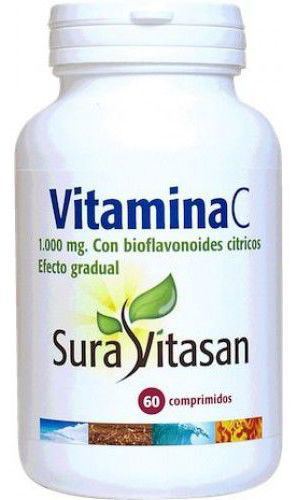 Vitamine C 1000 mg Geleidelijk effect 60 tabletten