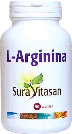 L-Arginine 500 mg 50 capsules