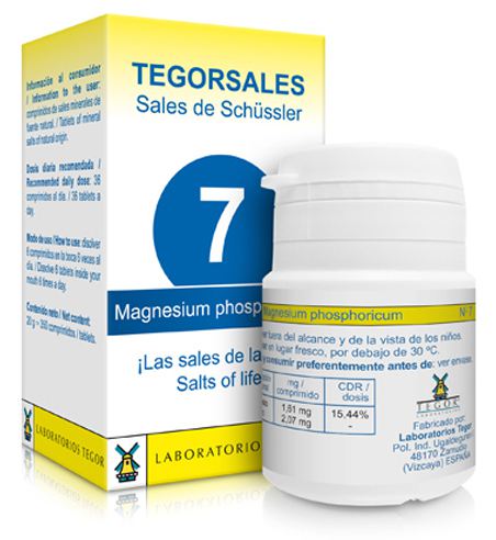 Magnesiumfosfor Vitamine D6 Tegorsales Nº7 350 tabletten