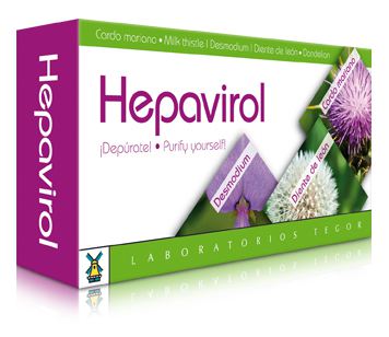 Hepavirol voedingssupplement 60 capsules