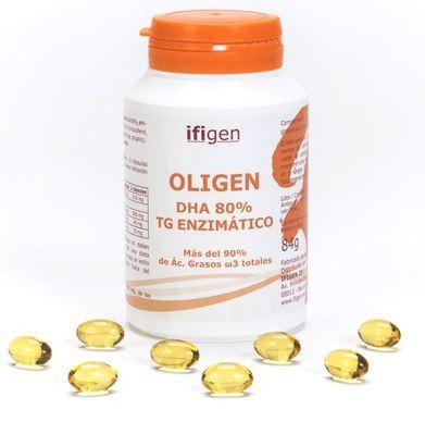 Oligen DHA 80% Tg Enzimatico 120 Parels