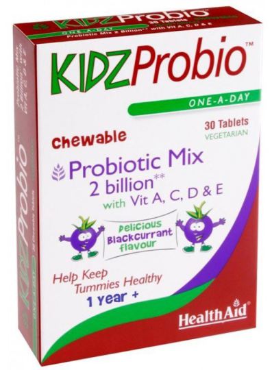 KidzProbio 2000 miljard en vitamines 30 tabletten