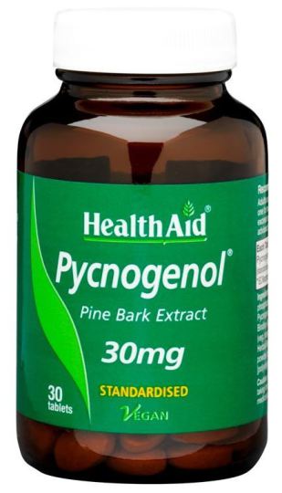 Pycnogenol 30 mg afgeleid van Wild Herbs 30 tabletten