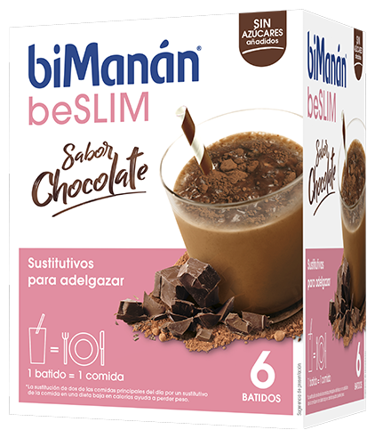 BeSlim Chocolade gearomatiseerde shake 6 enveloppen