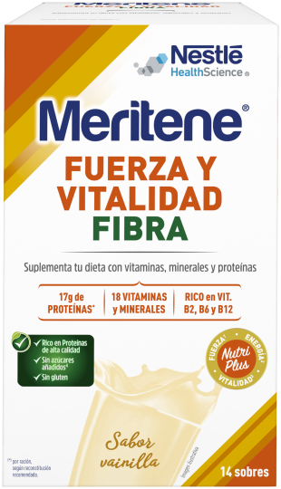 Meritene Vanilla Fiber 14x35 gr