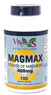 Magmax Magnesiumcitraat 400 mg 100 Capsules