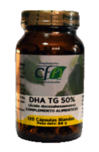 Dha tg 50% (algatrium) - cfn - 120 kralen.