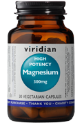 Magnesium met hoge potentie 300 mg 30 Vegetarische capsules