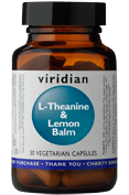 L-Theanine 200 mg en Melissa 30 Vegetarische capsules