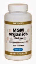 Msm Organics 1000 mg 100 tabletten