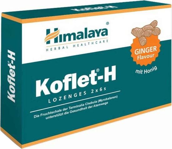 Koflet Throat Ginger Flavour 12 Units