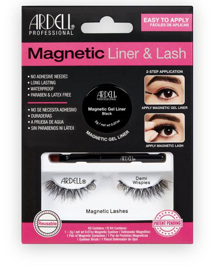 Magnetische voering &amp; wimper Demi wispies Eyeliner + 2 wimpers