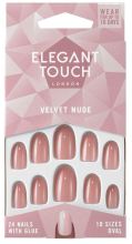 Velvet Nude False Nails 24 stuks