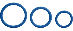 Tri Rings Blauw