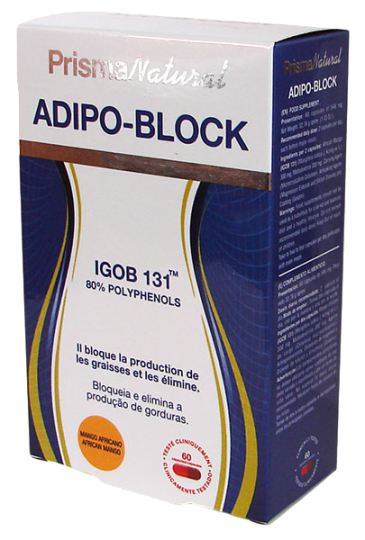 Adipo-Block Afrikaanse Mango 60 capsules