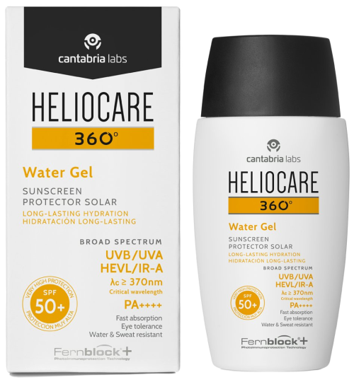 360 Water Gel Zonnebrandcrème Spf50 + 50 ml