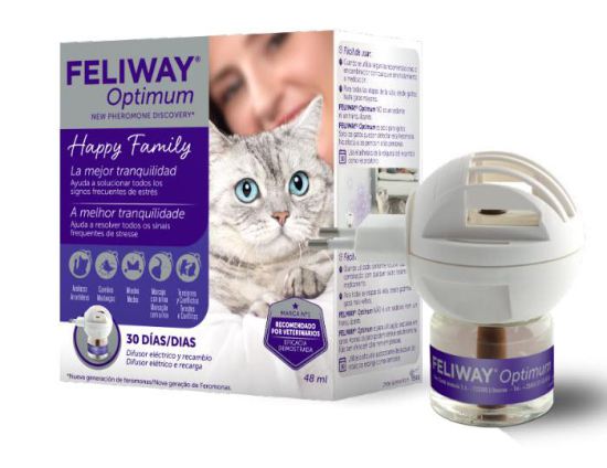 Feliway Optimum Diffuser + Navulling 48 ml