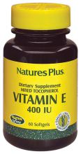 Vitamine E 400 IE Tocoferolmengsel 60 Softgels