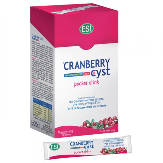 Cranberry Cyst Pocket Drink 16 eenheden