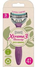 Xtreme 3 Shaver Eco groen Woman 4 stuks