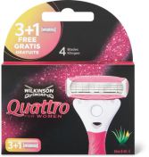 Quattro Pink Charger 4 stuks