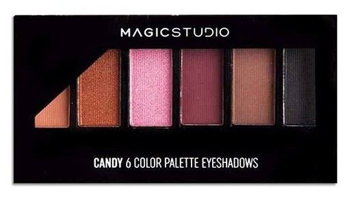 Magic Studio Candy Eyeshadow Palette 6 tinten