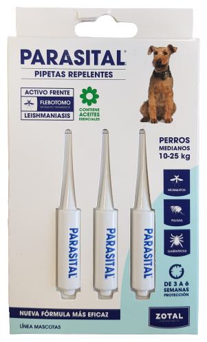 Parasitale pipetten Middelgrote hond Bilster 3 x 3 ml