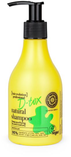 Natural D Tox diepzuiverende shampoo 245 ml