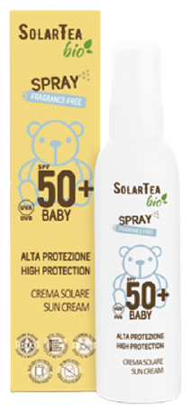 Hoge zonbeschermingsspray voor baby&#39;s Spf50 + 100 ml