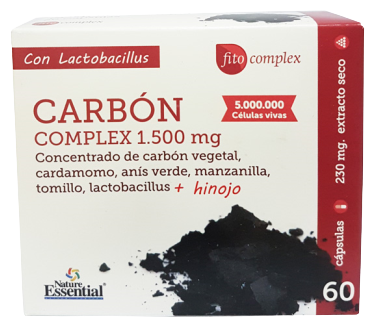 Vegetal Charcoal Activ Complex 60 Capsules