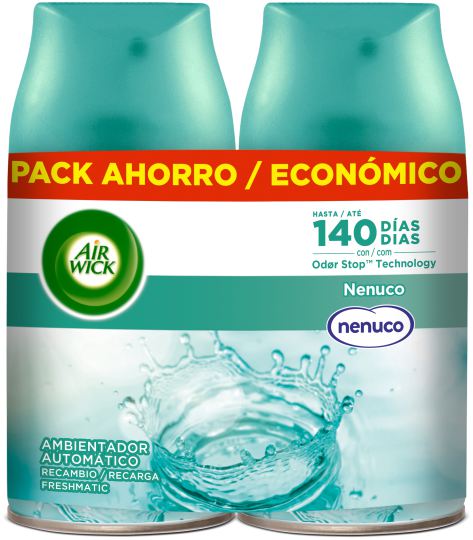 Freshmatic Nenuco Automatische Luchtverfrisser Spray 2 navullingen x 250 ml