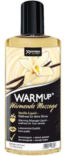 Warmup Vanille Massageolie 150 ml